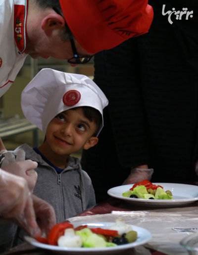 شادی کودکان «محک» با حضور سرآشپز ایتالیایی