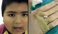 صدای خنده دار پسربچه پس از قورت دادن سوت!