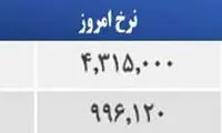 قیمت صبح امروز سکه و طلا در بازار