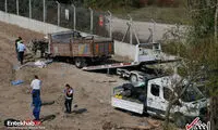 واژگونی مرگبار کامیون مهاجران در ترکیه