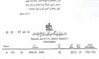 عکس: نامه‌ای که هیتلر به رضاخان نوشت
