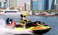 تجهیزات مدرن آتش‌نشانی ساحلی در دوبی