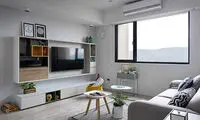 فضایی گرم و صمیمی در آپارتمانی به سبک اسکاندیناوی