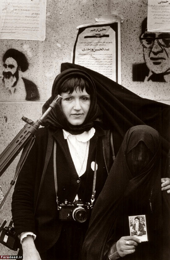 عکاس زن مشهور فرانسوی در ایران +عکس