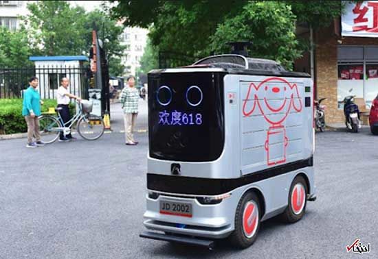رونق ربات‌های چینی تحویل کالا به لطف کرونا!