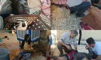 صحنه دلخراش از انفجار مواد محترقه در منزل مسکونی