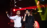 دکور One direction در کنسرت «ماکان بند»