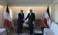 لودریان برای بار دوم با ظریف دیدار کرد