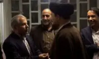 دیدار پروین با سید حسن خمینی +عکس
