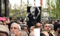 بدرقه جمشید مشایخی با اشک‌های نصیریان