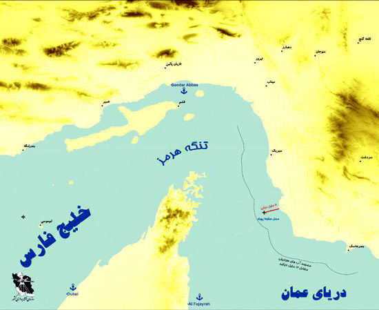 محل دقیق سقوط پهپاد جاسوسی آمریکا