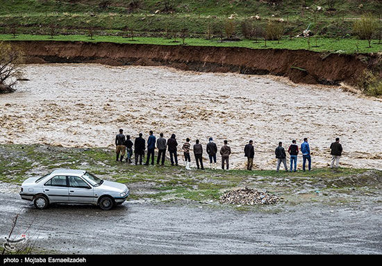 تماشای سیل، 5 خودرو را برد