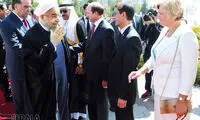استقبال سفیر آمریکا از روحانی در تاجیکستان