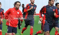 استقلالی‌ها در تمرین پرسپولیس