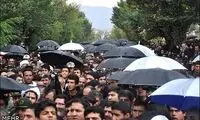 عکس: مراسم تشییع 26 دانش آموز بروجنی