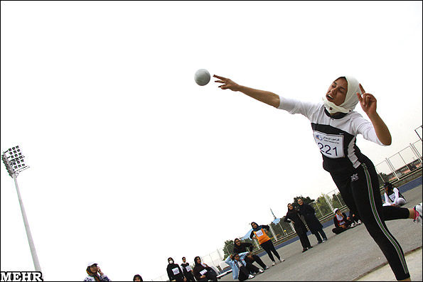 تصاویر مسابقات قهرمانی دومیدانی بانوان