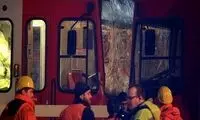 ۴۰ زخمی در برخورد دو قطار در آلمان