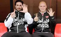 عکس: کرى خوانى پسر برانکو براى استقلال