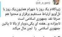 کنایه تند و تیز گنجی به زیباکلام و تاجزاده