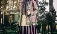 تصویر کتانه افشاری‌نژاد در سریال «جیران»