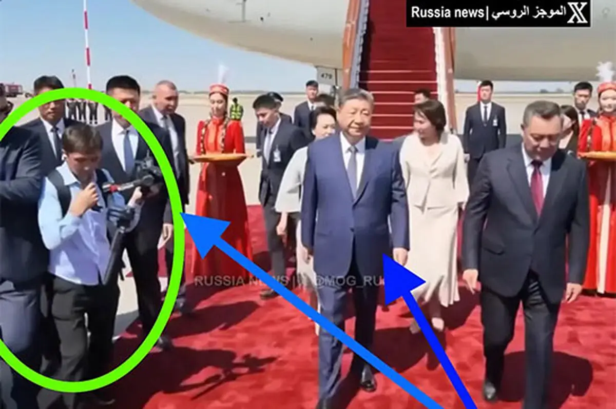 حلقه امنیتی عجیب اطراف شی جین‌پینگ در قرقیزستان