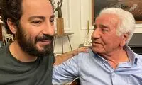 قابی که نوید محمدزاده از پدرش منتشر کرد