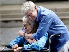 ازدواج عاشقانه مرد84ساله با زن 94ساله