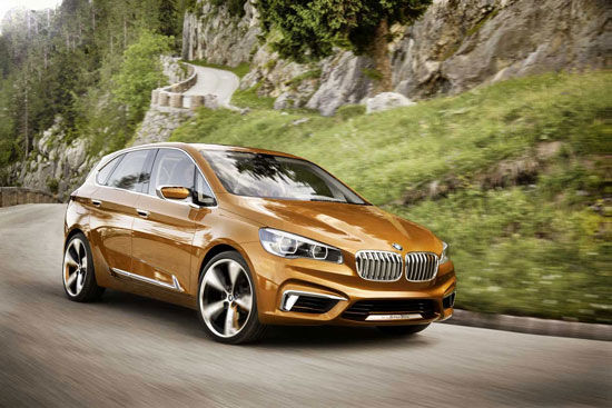 تصاویر خیره کننده از از BMW مینی ون 2014