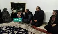 لیلا واثقی در آیین دلجویی از کشته‌شدگان اعتراضات