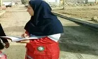 دختری که با ۱۰۰ بخیه به یاری زلزله‌زدگان رفت
