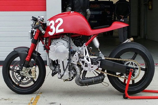 ایتالیایی‌ها عجیب‌ترین موتورسیکلت دنیا را ساختند