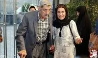 عکس: فاطمه معتمد آریا در کنار پدرش