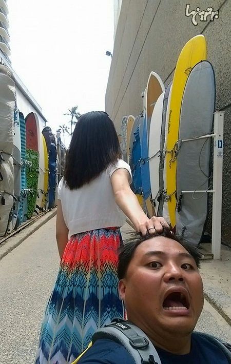 عکس های خنده دار زوج تایوانی!