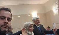 سلفی خانواده عارف در وزارت کشور