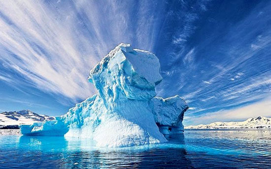 عکس: «ابوالهول» یخی در قطب جنوب