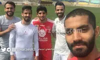 توضیح احمد نوراللهی درباره عکس جنجالی در تمرین