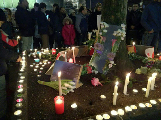 اجتماع ایرانیان در هامبورگ به یاد قهرمانان پلاسکو