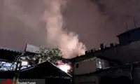 آتش سوزی در سرچشمه تهران
