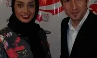 عکس: تینا آخوند تبار در کنار «آندرانیک»