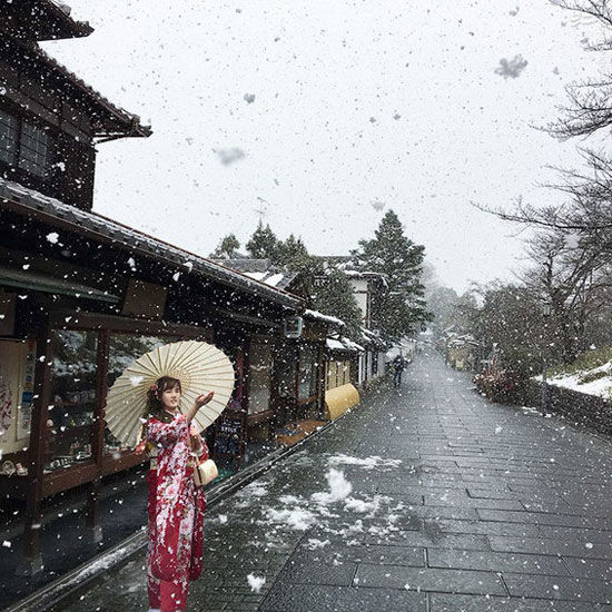 زمستان در کیوتو