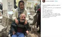 مریم امیرجلالی در کنار محسن قاضی‌مرادی
