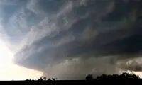 ویدئو هولناک از طوفان شدید در چین