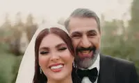 بازیگر شمعدونی و تازه عروسش در مراسم اکران سریال