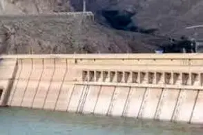 آب دریاچه این سد بزرگ ۵ متر بالا آمد