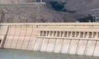 آب دریاچه این سد بزرگ ۵ متر بالا آمد