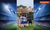 ویدئویی از شادی گل  جونیور رونالدو شبیه کریستیانو