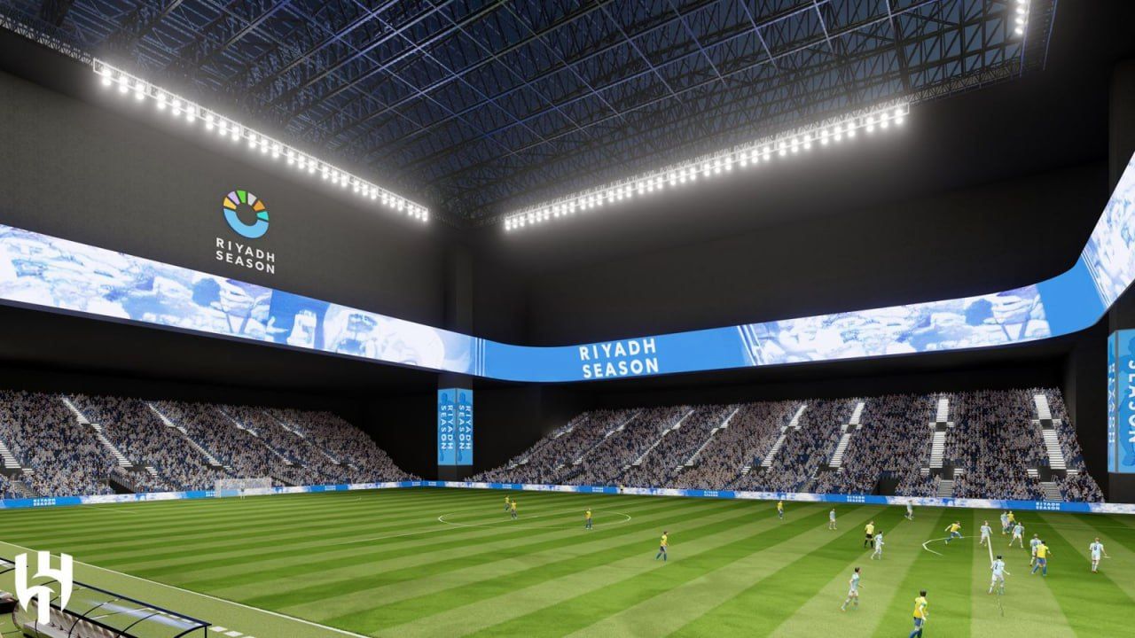 افتتاح استادیوم جدید الهلال با حضور مسی