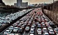 پایان تعطیلات، اتوبان قزوین - تهران را قفل کرد