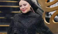 تصاویر متفاوتی از بهاره رهنما در حال مجسمه‌سازی