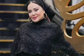 تصاویر متفاوتی از بهاره رهنما در حال مجسمه‌سازی